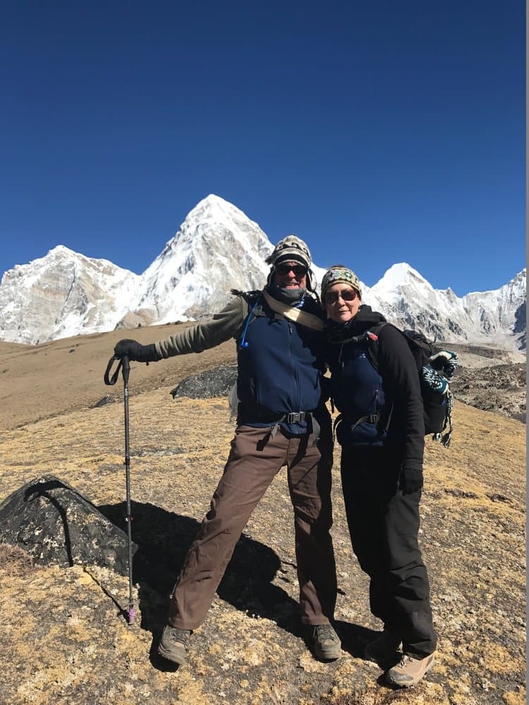 K and D near Base Camp