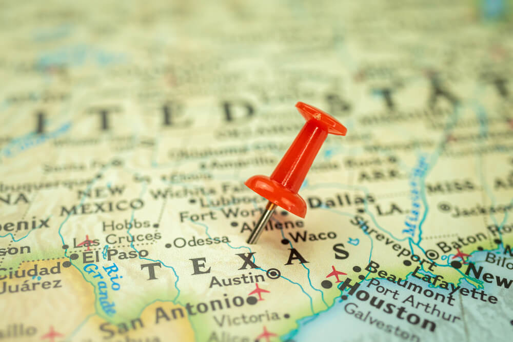 texas map