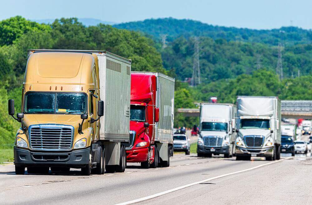 trucks convoy